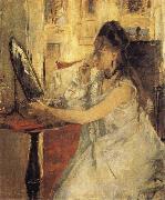 Berthe Morisot Young Woman PowderingHerself oil painting picture wholesale